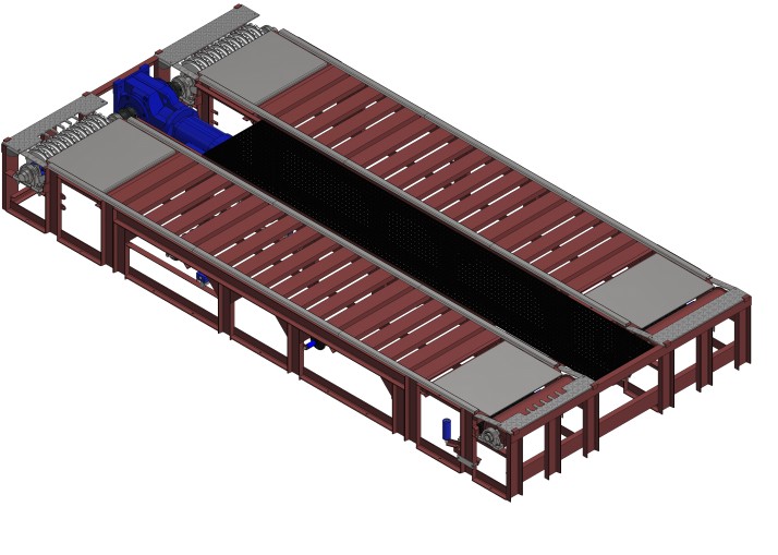 Take Up Section - BCN3 Dual Belt Conveyor
