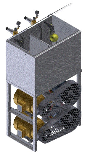 Model PS2D35 DOUBLE PUMPING STATION 2x30GPM