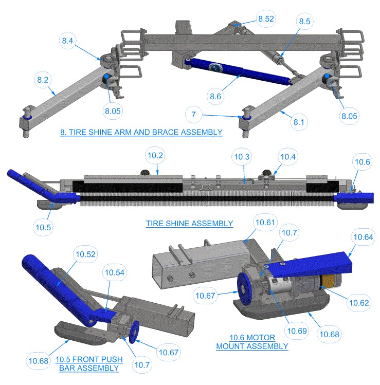 FM1 Finishing Module - Other Passenger Side Assemblies