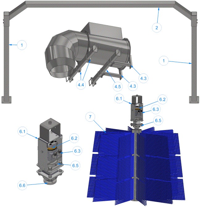 FM1 Finishing Module - Heater Section - Driver Side Assemblies