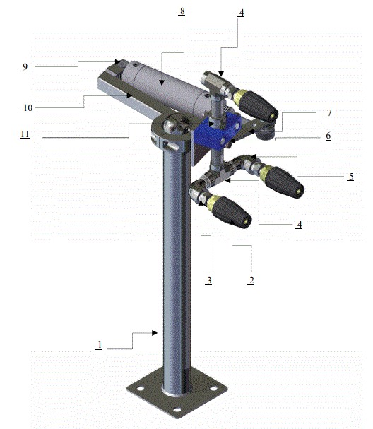 PWB1 PIVOTING WHEEL BLASTER