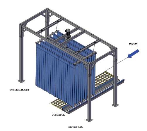 MITTER CURTAIN ELECTRIC, Model MC2-EL-0914