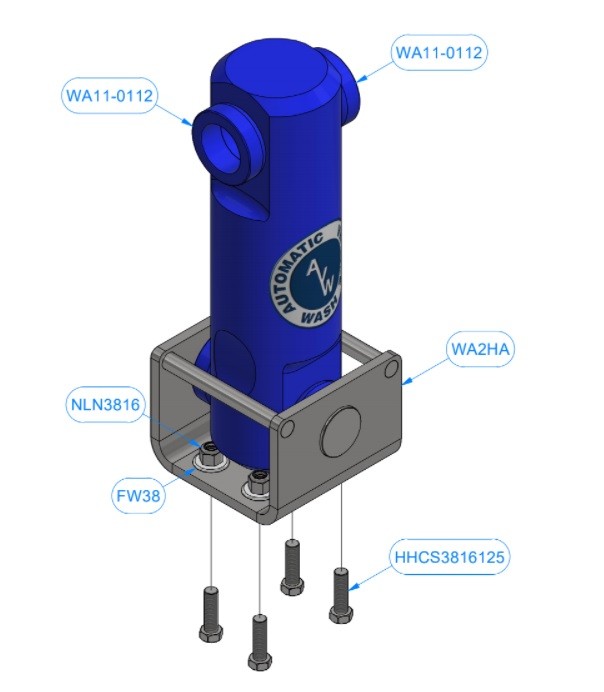 UNIVERSAL COUPLING, Model WA2H