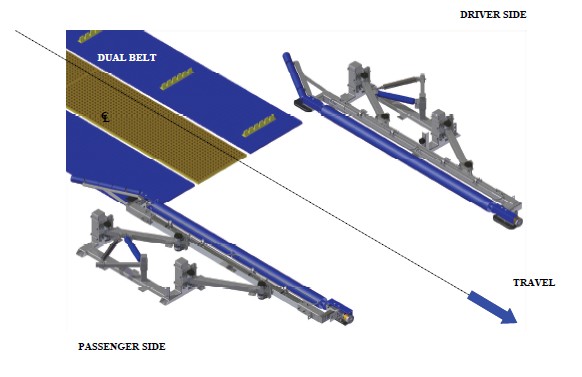 TIRE DRESSING APPLICATOR, MODEL TB3-CUS999: DRIVER'S SIDE