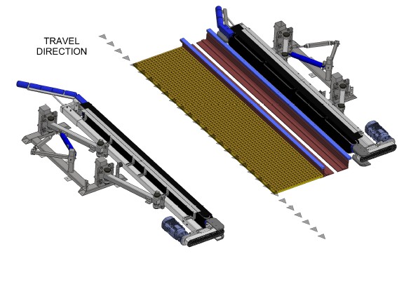 TIRE DRESSING APPLICATOR, MODEL TB2-CUS999-EL: DRIVER'S SIDE