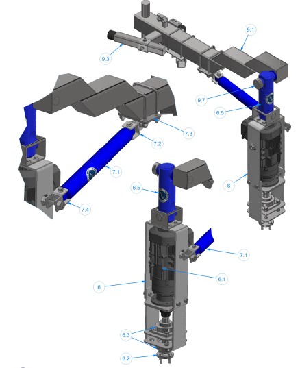 OCTALINE WRAP MITTER COMBO, Model OT-WC3-EL:OTHER PARTS