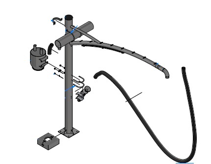 Stainless Steel Claw Holder - VA3352WS-SS