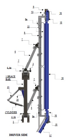 TIRE DRESSING APPLICATOR, MODEL R-TB5-CUS999: DRIVER'S SIDE