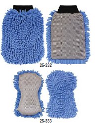 2-in-1 Microfiber Chenille Scrubber Wash Mitt or Pad