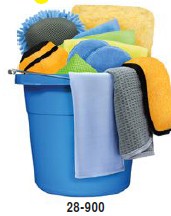 10 Piece Microfiber Bucket Kit