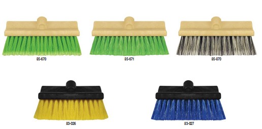 Bi-Level Fountain Truck/Van/RV Wash Brushes- Professional