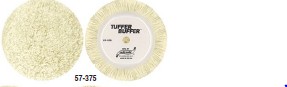 Tuffer Buffer- Standard Professional Compounding & Buffing Pads: With Loop Backing