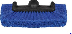 Five-Sided Medium Bristle Wash Brushes (Blue)