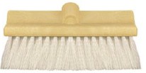 BI-LEVEL Stiff Bristle Scrub Brushes (White)